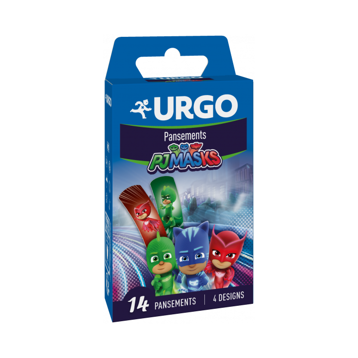 Pansements enfants Pj Masks Urgo - bo&icirc;te de 14 pansements