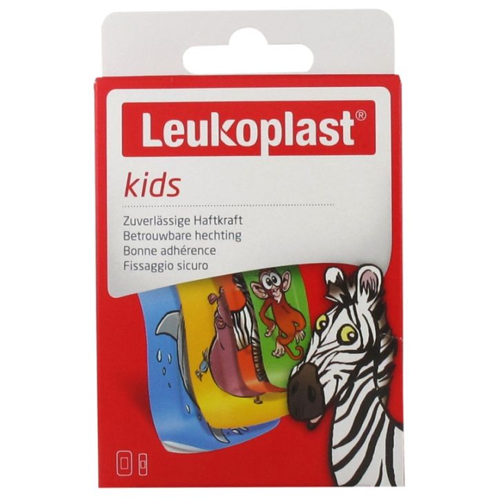Pansements kids Leukoplast - bo&icirc;te de 12 pansements