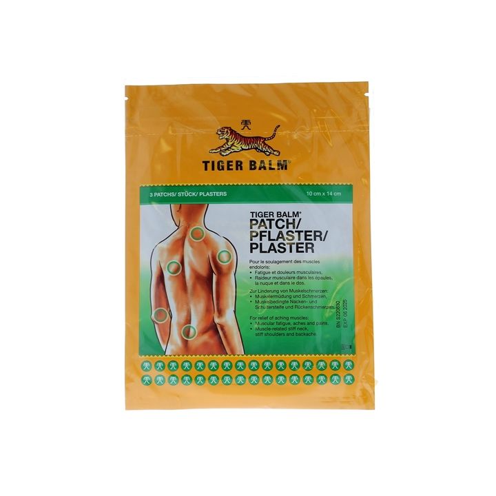 Patchs anti-douleurs Tiger Balm - sachet de 3 patchs