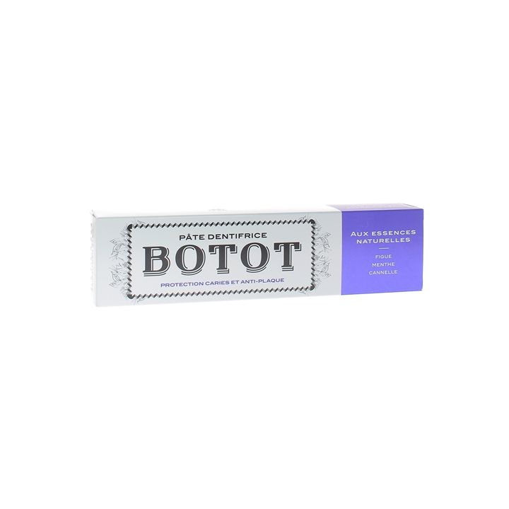 P&acirc;te dentifrice figue menthe cannelle Botot - tube de 75 ml