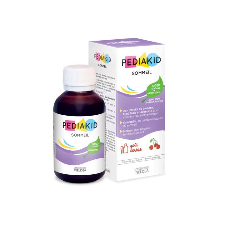 Pediakid sommeil go&ucirc;t cerise - flacon de 125 ml
