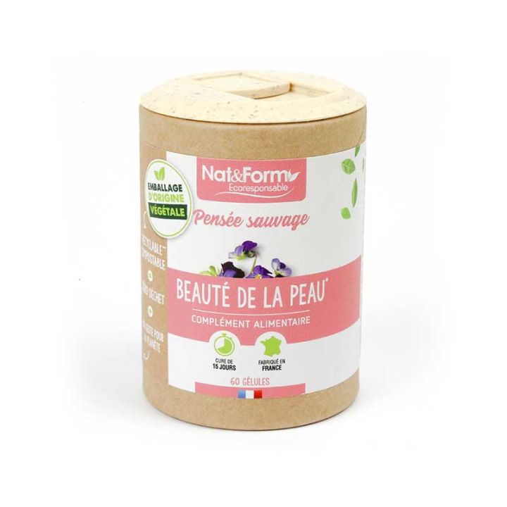 Pens&eacute;e sauvage Ecoresponsable Nat&Form - Boite de 60 g&eacute;lules