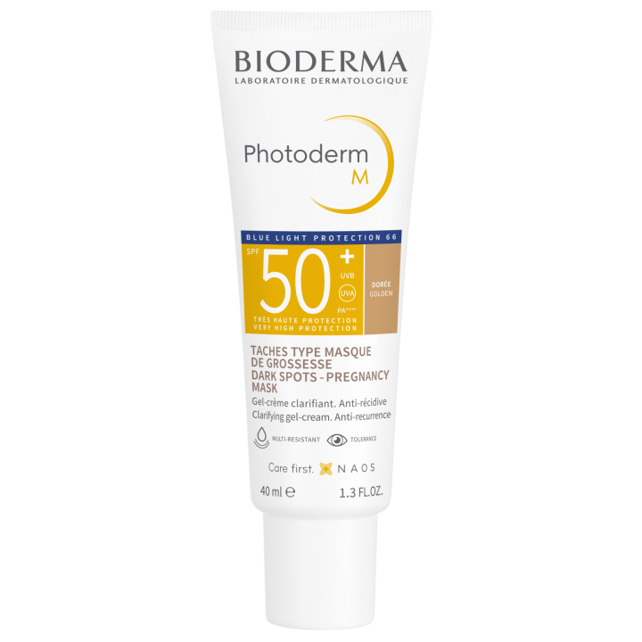 Photoderm M teinte dor&eacute;e SPF50+ Bioderma - tube de 40ml