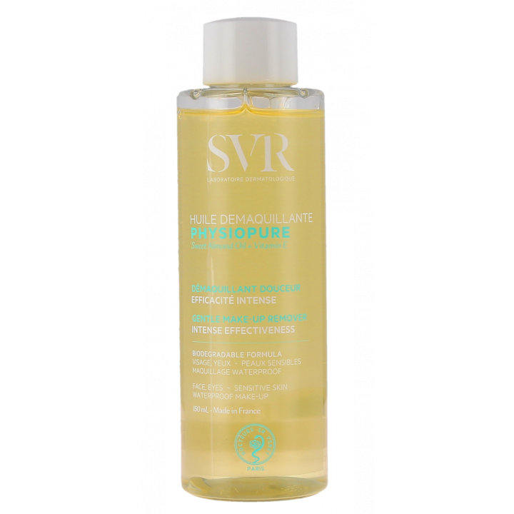 Physiopure huile d&eacute;maquillante SVR - flacon de 150ml