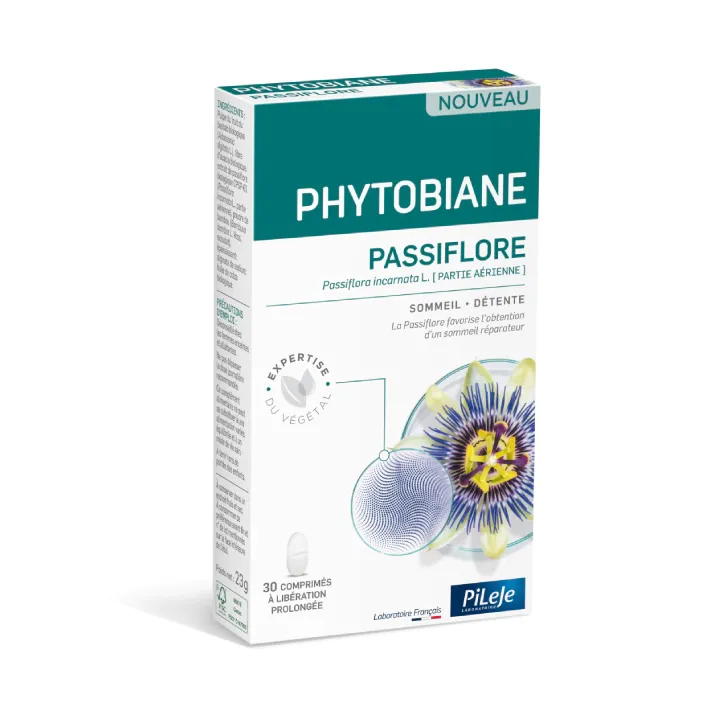 Phytobiane Passiflore Pileje - boite de 30 comprim&eacute;s