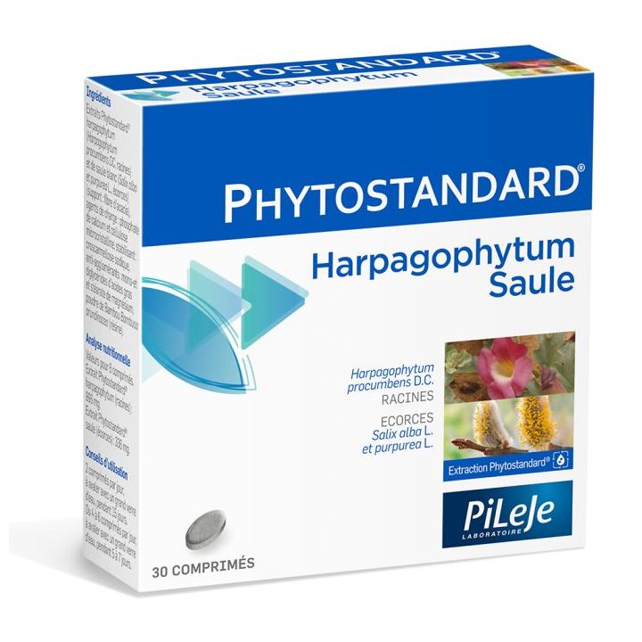 Phytostandard d'harpagophytum et de saule Pileje - 30 comprim&eacute;s