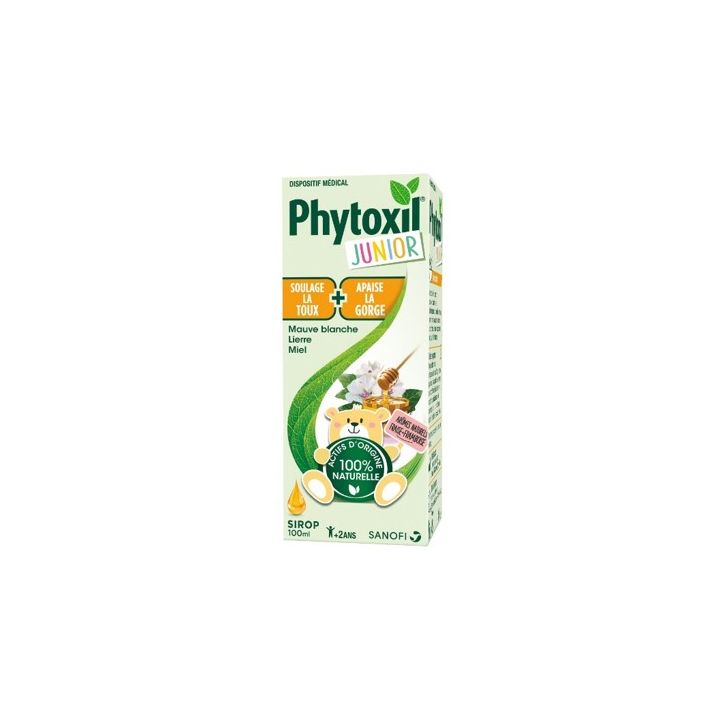 Phytoxil Junior toux s&egrave;che et grasse Sanofi - sirop de 100 ml