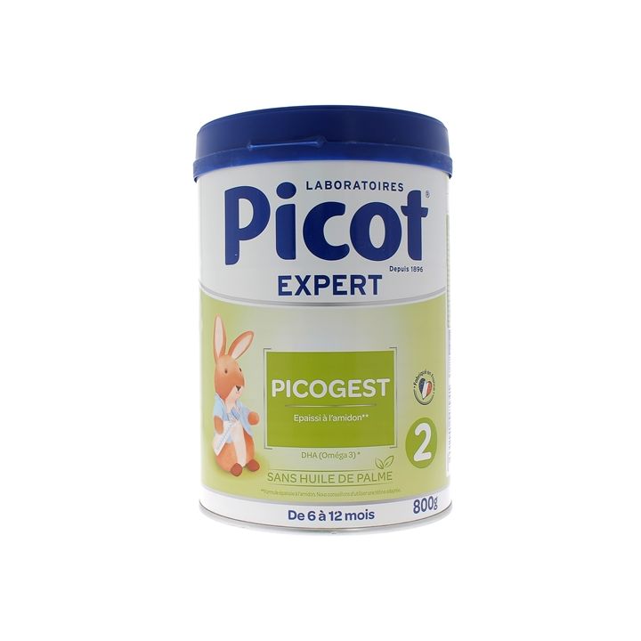 Picogest lait poudre 2&egrave;me &acirc;ge Picot - boite de 800g