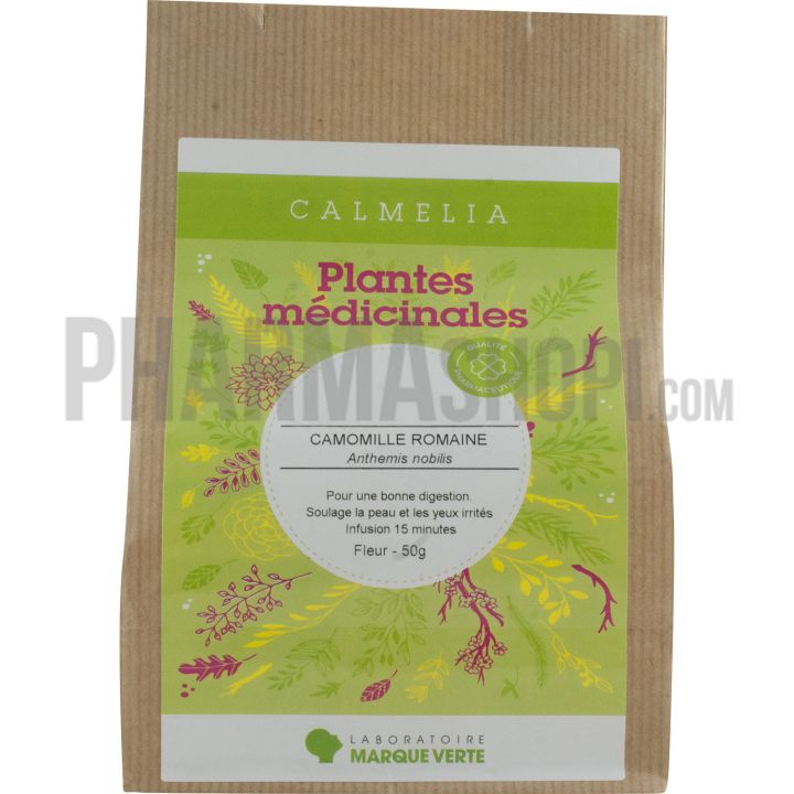 Plantes conditionn&eacute;es Camomille romaine Marque verte - bo&icirc;te de 50 g