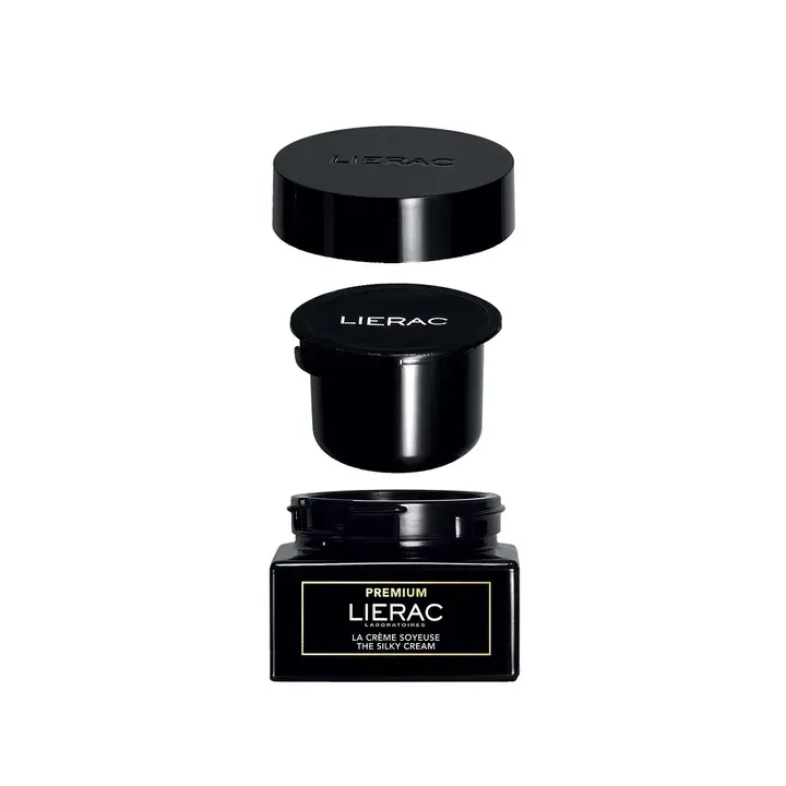 Premium cr&egrave;me soyeuse anti-&acirc;ge Lierac - recharge de 50ml
