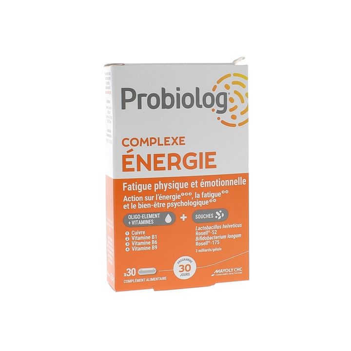 Probiolog Complexe Energie Mayoly Spindler - bo&icirc;te de 30 g&eacute;lules