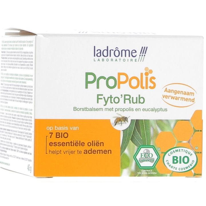 Propolis Fyto'Rub baume &agrave; frictionner Ladr&ocirc;me - Pot de 45 g