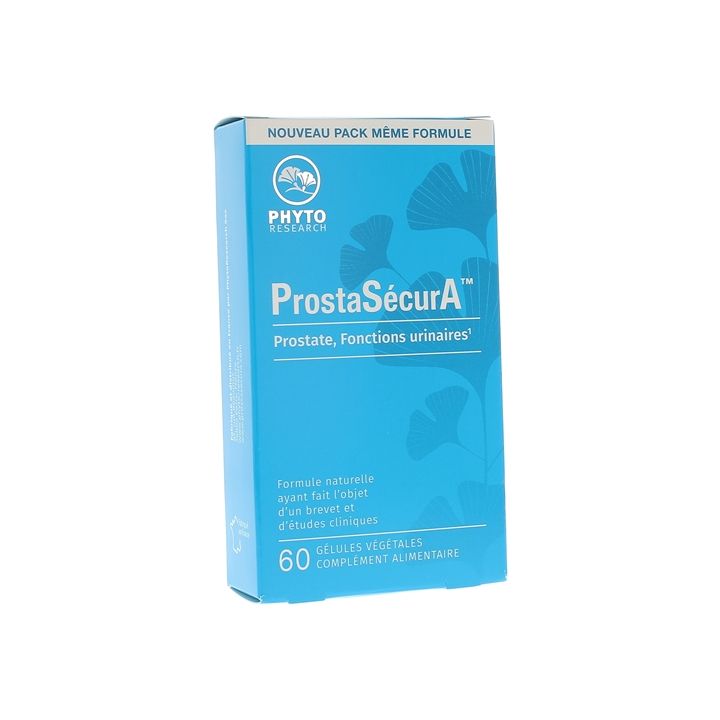 ProstaS&eacute;curA Phyto research - bo&icirc;te de 60 g&eacute;lules v&eacute;g&eacute;tales