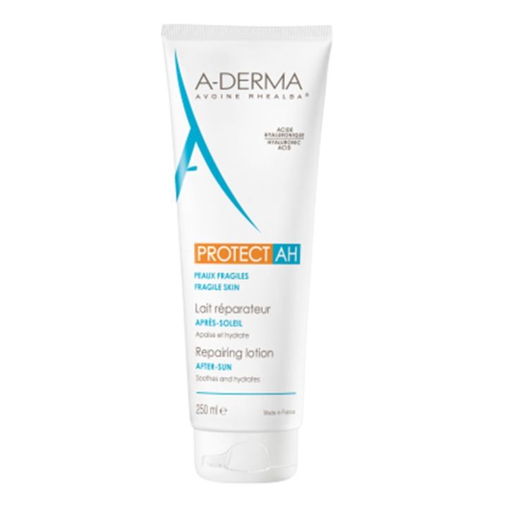 Protect AH lait r&eacute;parateur apr&egrave;s soleil A-Derma - tube de 250 ml
