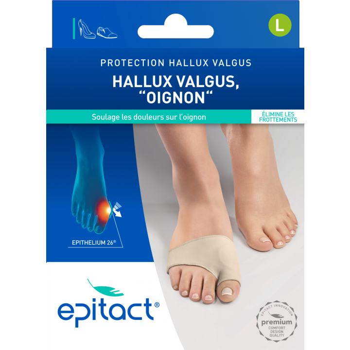 Protection pouce taille L Hallux Valgus Epitact - 1 unit&eacute;