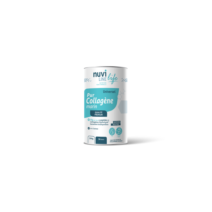Pur collag&egrave;ne marin universel Nuviline - pot de 300g