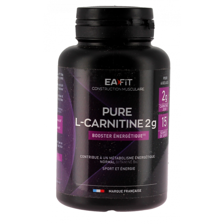 Pure L-Carnitine Eafit - 90 g&eacute;lules de 2g