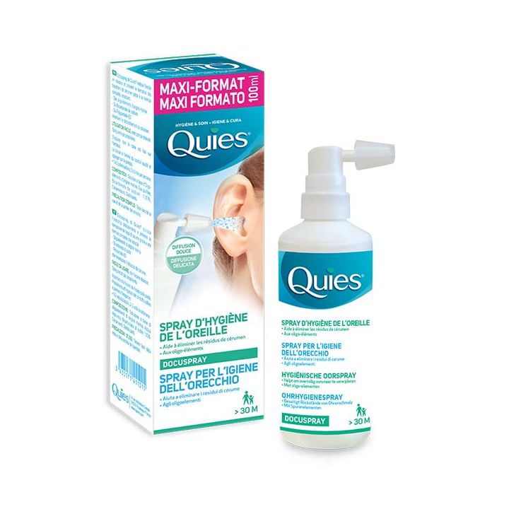 Docuspray hygi&egrave;ne de l'oreille Quies - spray de 100 ml
