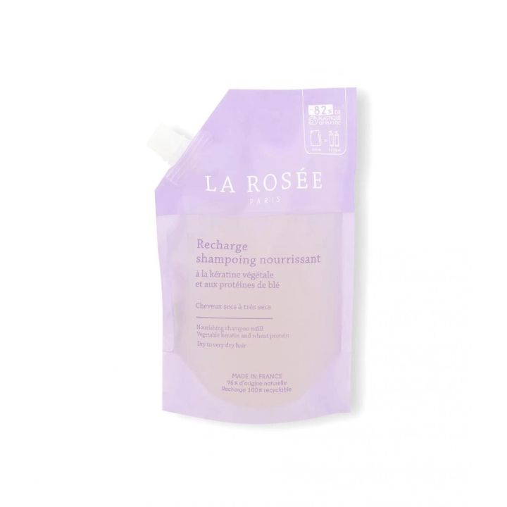 Recharge shampoing nourrissant La Ros&eacute;e - recharge de 400ml