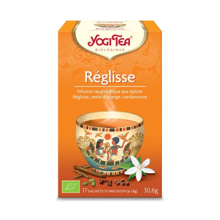 R&eacute;glisse BIO Yogi Tea - boite de 17 sachets 