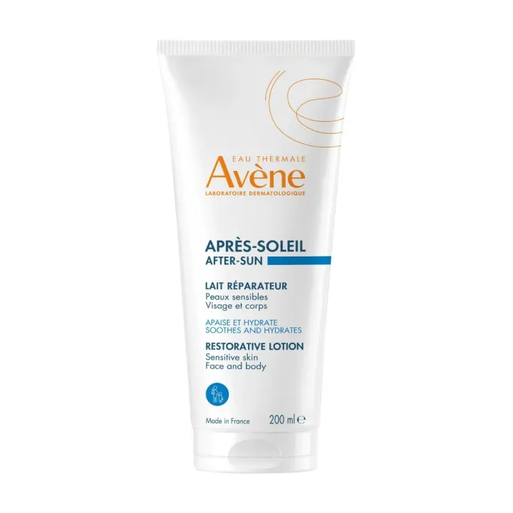 Lait r&eacute;parateur apr&egrave;s-soleil Av&egrave;ne - tube de 200 ml