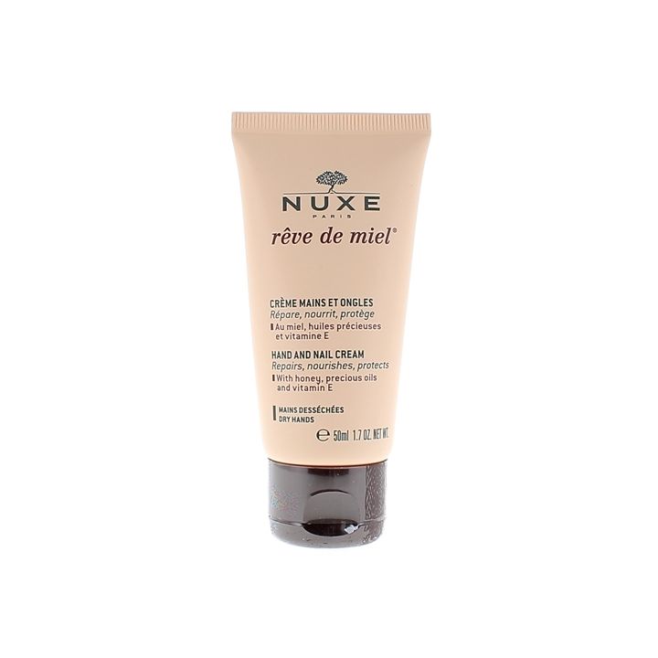 R&ecirc;ve de miel cr&egrave;me mains et ongles Nuxe - tube de 50 ml