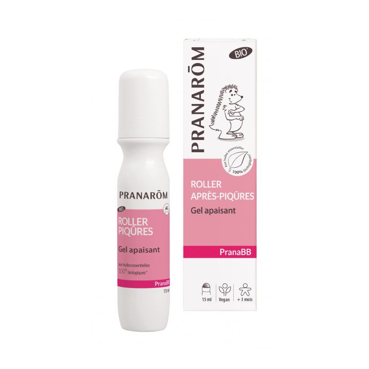 Roller Apr&egrave;s-piq&ucirc;res Gel Apaisant Pranarom - roller de 15 ml