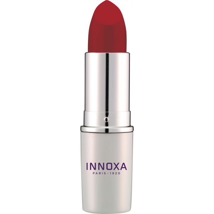 Rouge &agrave; l&egrave;vres satin&eacute; inno'lips 401 rouge couture Innoxa - tube de 3,5 g