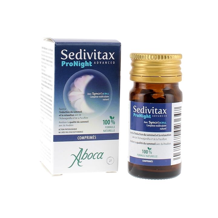 Sedivitax ProNight advanced Aboca - bo&icirc;te de 27 comprim&eacute;s