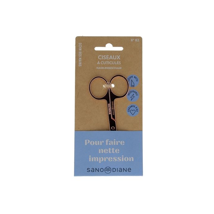 Ciseaux &agrave; cuticules Sanodiane - 1 paire de ciseaux