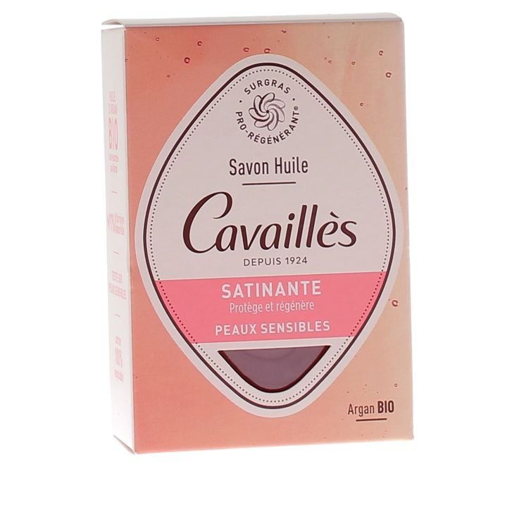 Savon huile satinante Rog&eacute; Cavaill&egrave;s - un savon de 100g