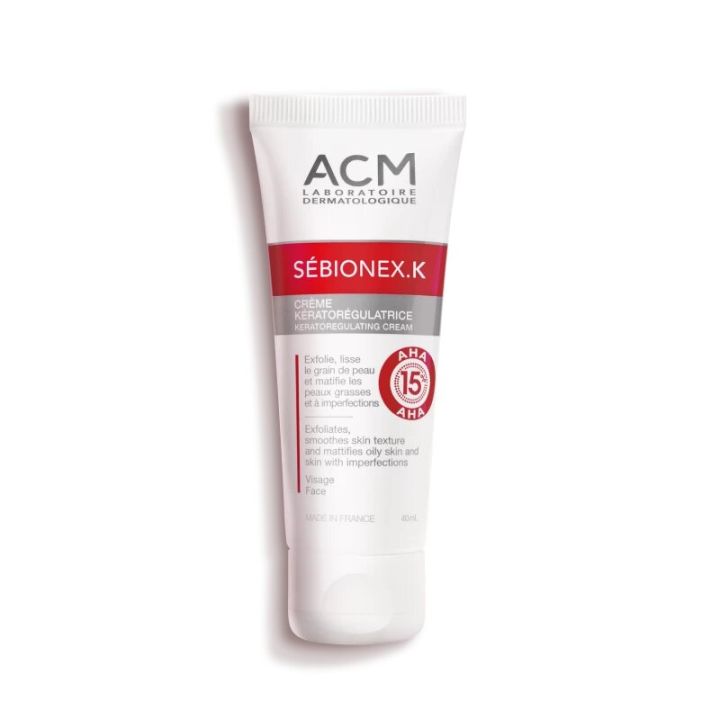S&eacute;bionex.k cr&egrave;me k&eacute;rator&eacute;gulatrice ACM - tube de 40 ml