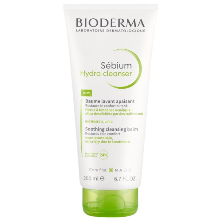 S&eacute;bium Hydra cleanser Baume lavant apaisant Bioderma - tube de 200ml