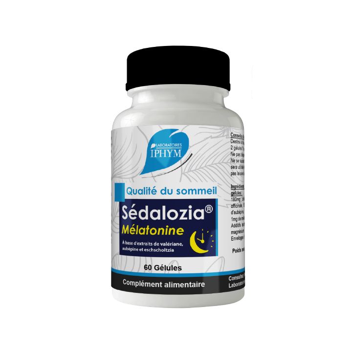 S&eacute;dalozia M&eacute;latonine Iphym - pot de 60 g&eacute;lules