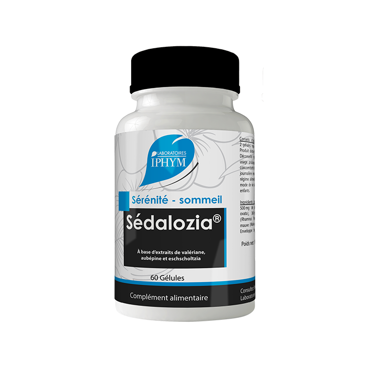 S&eacute;dalozia s&eacute;r&eacute;nit&eacute; sommeil Iphym - pot de 60 g&eacute;lules