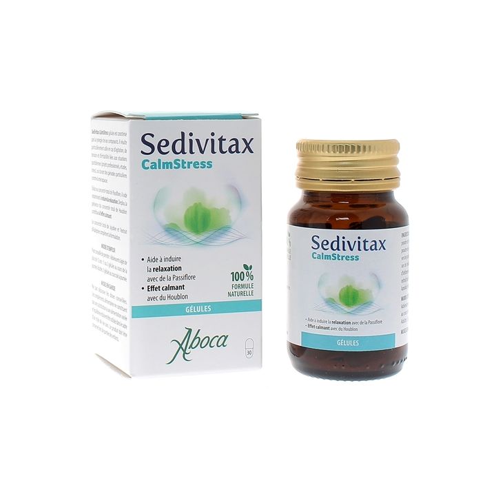 Sedivitax Calmstress Aboca - bo&icirc;te de 30 g&eacute;lules