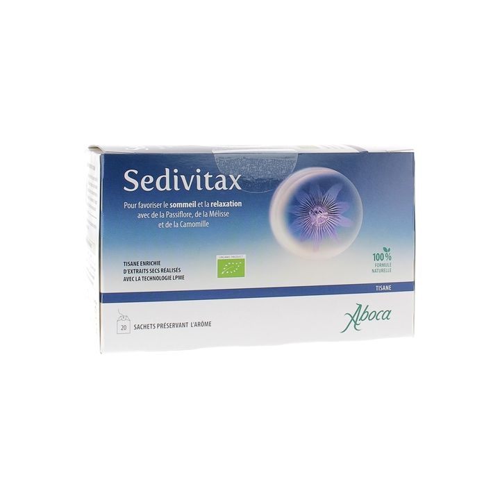 Sedivitax Tisane bio Aboca - bo&icirc;te de 20 sachets