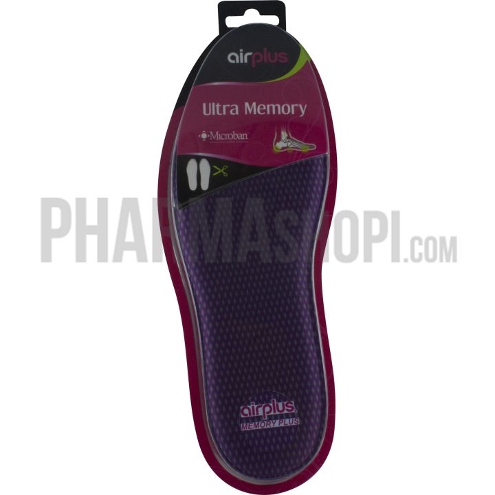 Semelles ultra memory Femme Airplus - une paire d&eacute;coupable