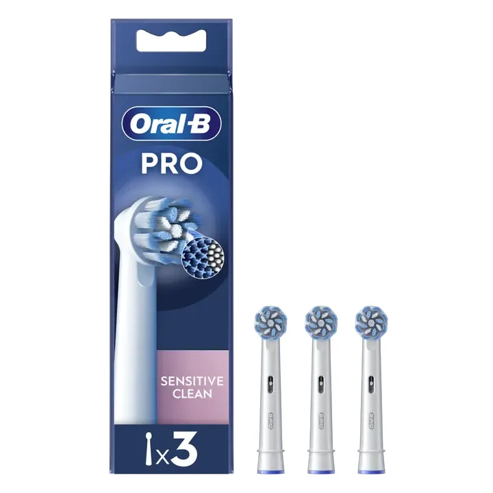 Sensitive Clean Brossettes de rechange Oral-B - 3 brossettes
