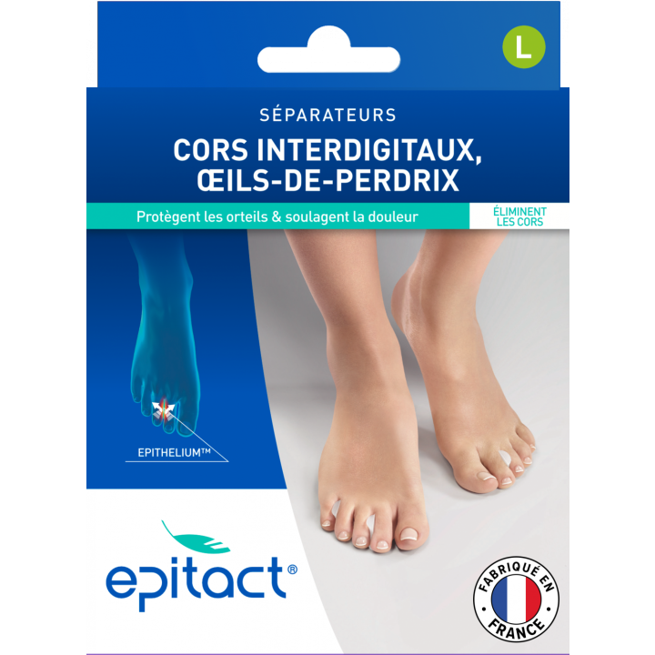 S&eacute;parateurs silicone L Epitact - 4 unit&eacute;s