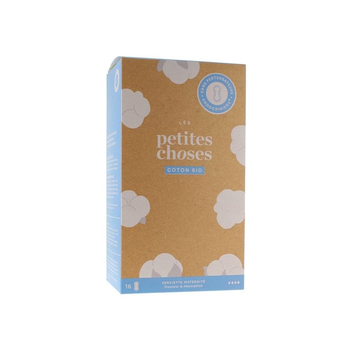 Serviette maternit&eacute; Les Petites Choses - bo&icirc;te de 16 serviettes