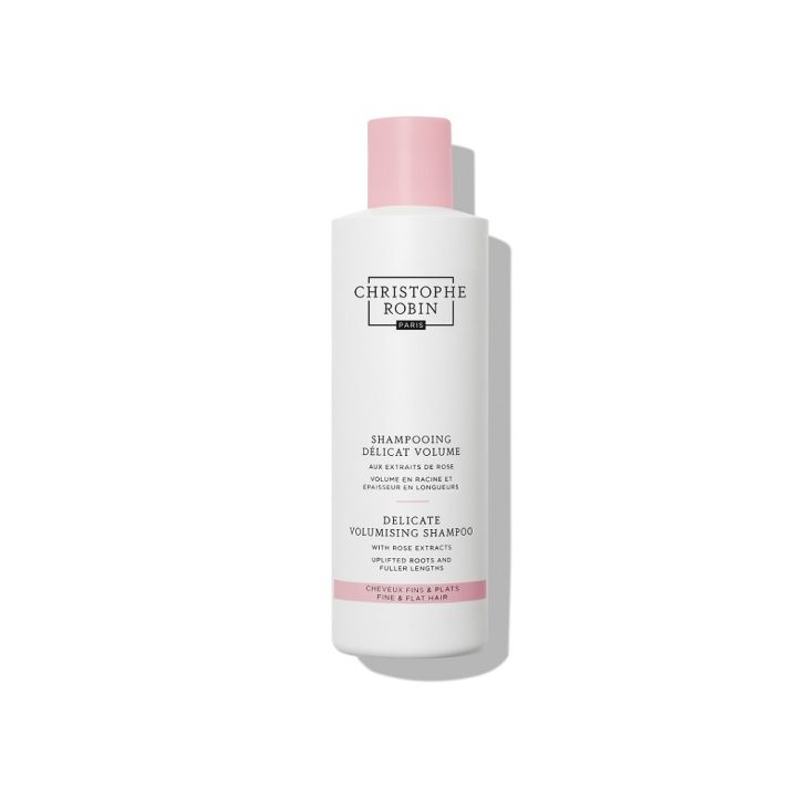 Shampoing volume d&eacute;licat aux extraits de rose Christophe Robin - flacon de 250ml