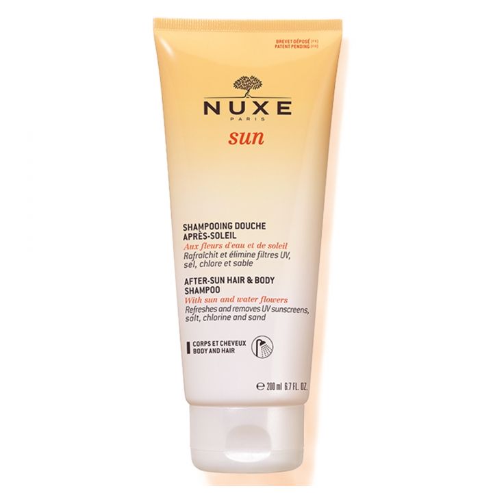 Shampooing douche apr&egrave;s-soleil Nuxe - tube de 200 ml