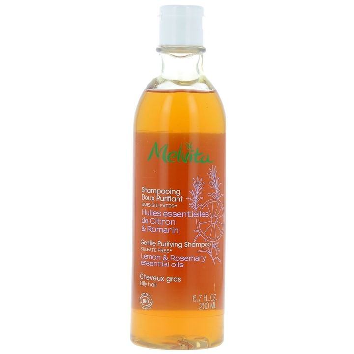 Shampooing doux purifiant BIO Melvita - flacon 200 ml