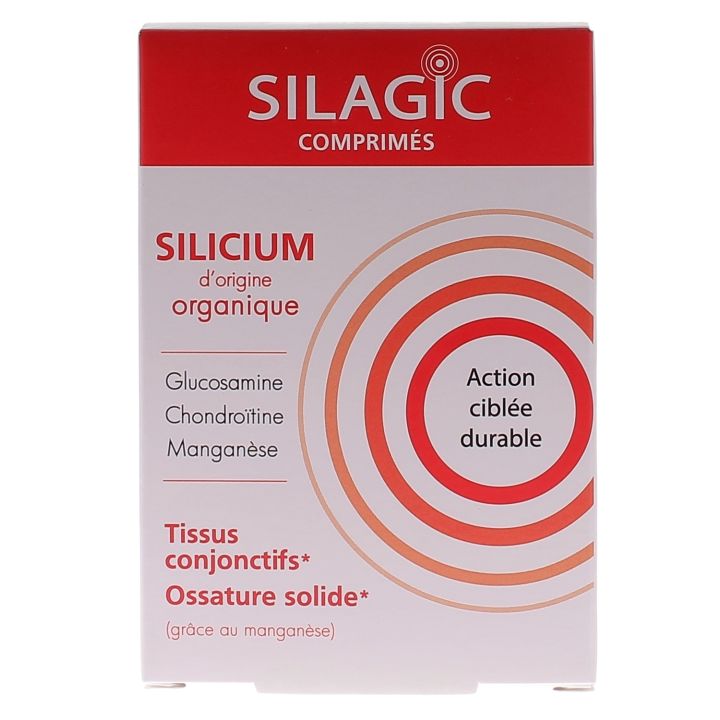 Silicium d'origine organique Silagic - boite de 30 comprim&eacute;s