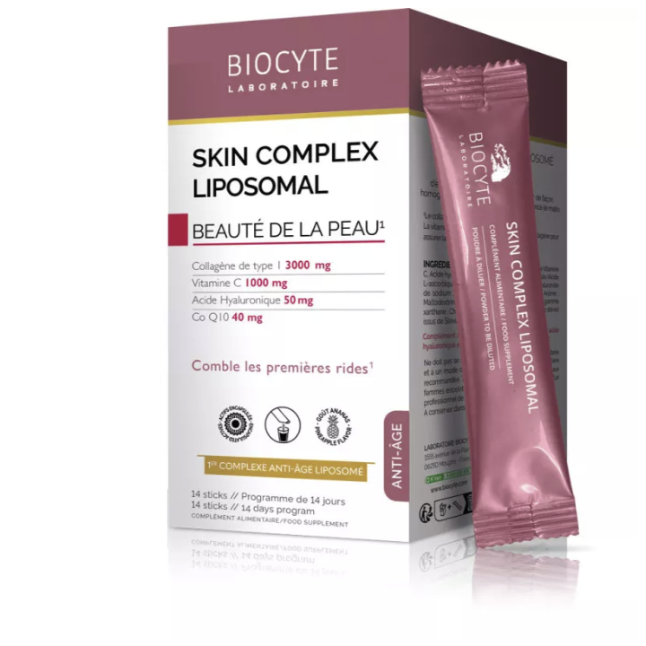 Skin Complex Liposomal Biocyte - bo&icirc;te de 14 sticks