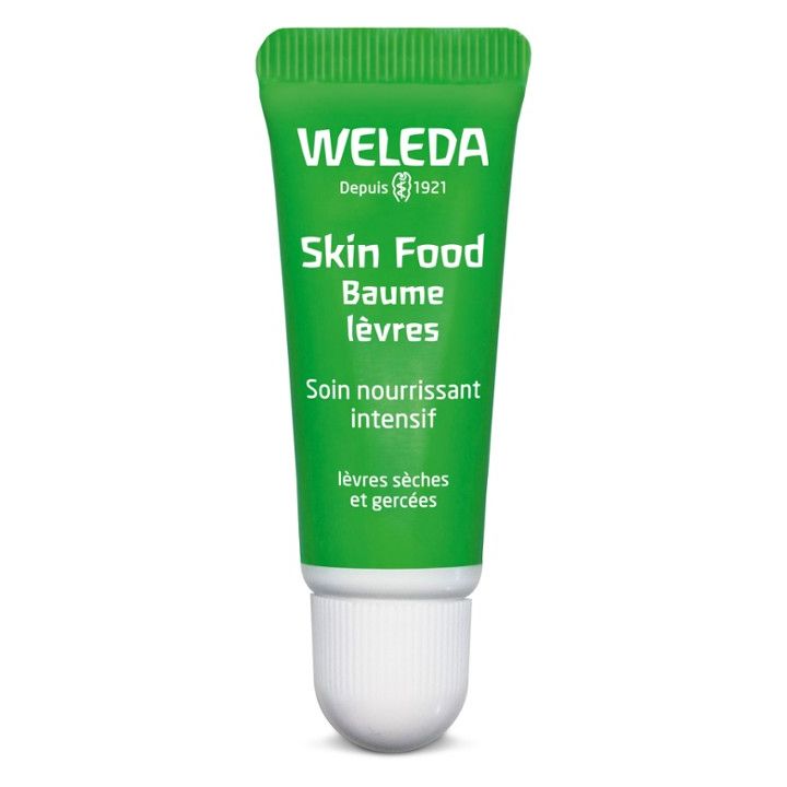 Skin food baume l&egrave;vres Weleda - Tube de 8 ml