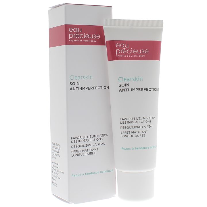 Soin anti-imperfections clearskin Eau pr&eacute;cieuse - tube de 50 ml