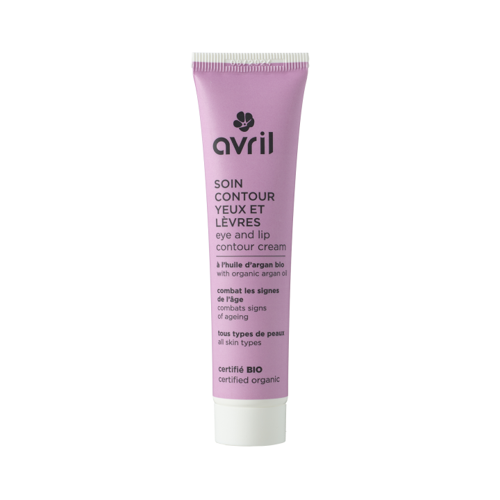 Soin contour des yeux et l&egrave;vres bio Avril - tube de 40 ml