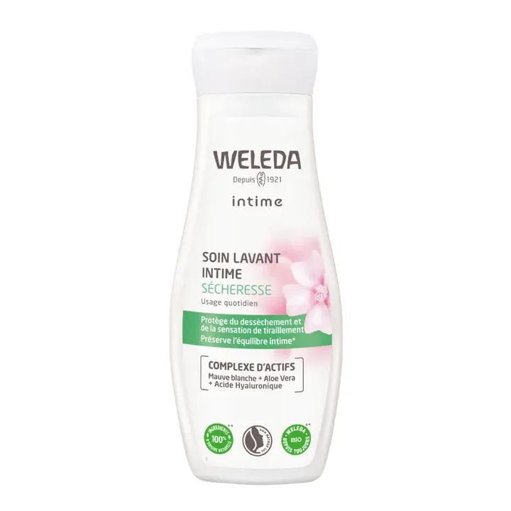 Soin lavant intime s&eacute;cheresse bio Weleda - flacon de 200ml